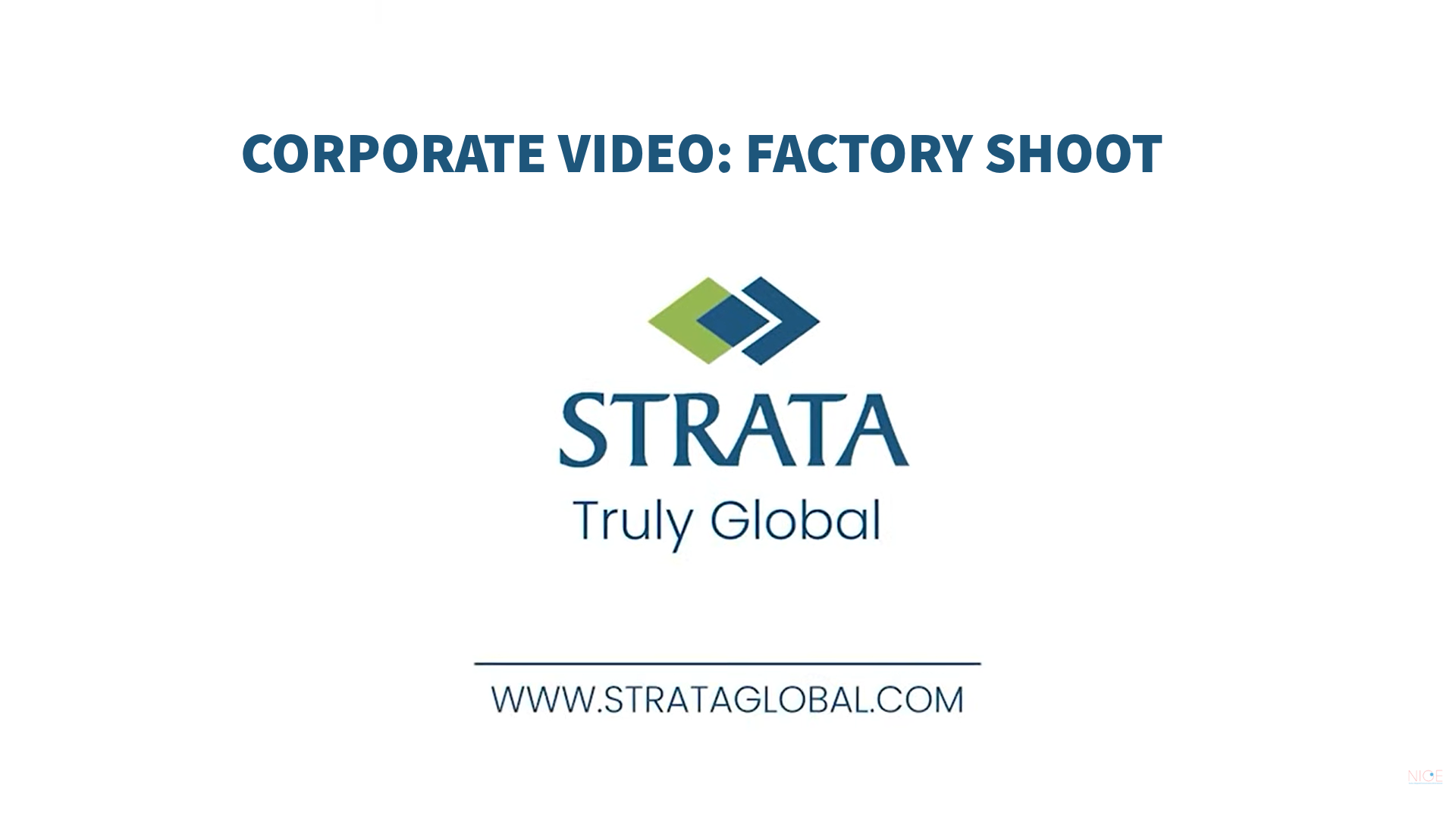 Strata Geosystems Factory Shoot